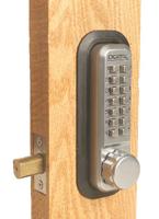 Lockey 2210 Mechanical Keyless Deadbolt Adjustable Backset